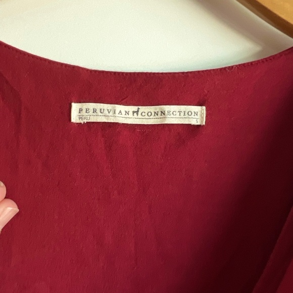 Raspberry Peruvian Connection small dress - Picture 3 of 3